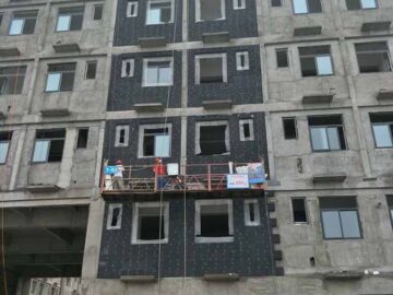 快來看呀！這整整齊齊的板材是什么？河南朝欽節(jié)能廠家生產(chǎn)A級防火保溫材料石墨改性水泥基保溫板